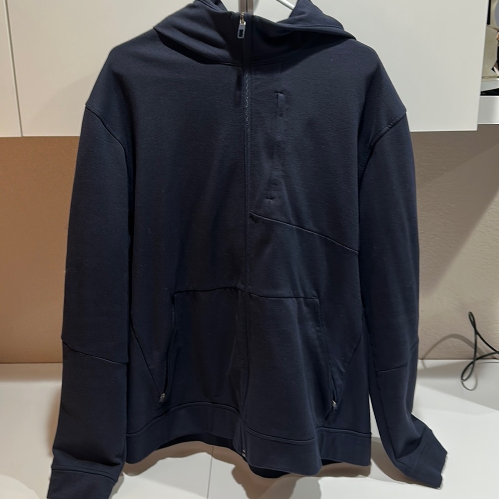 Lululemon Dark Blue Light Weight West Coast Hoodie worn XXL worn 2x
